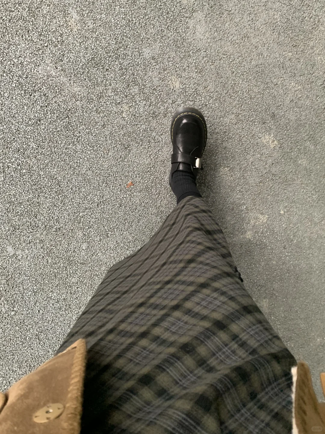 是我在找的秋冬复古格纹裙！！
