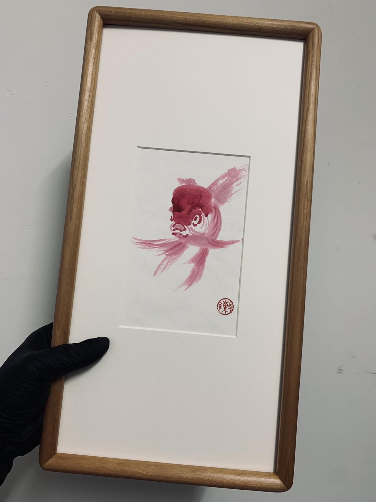 国画小金鱼 书画 让画活起来 国画也抖音 水墨画