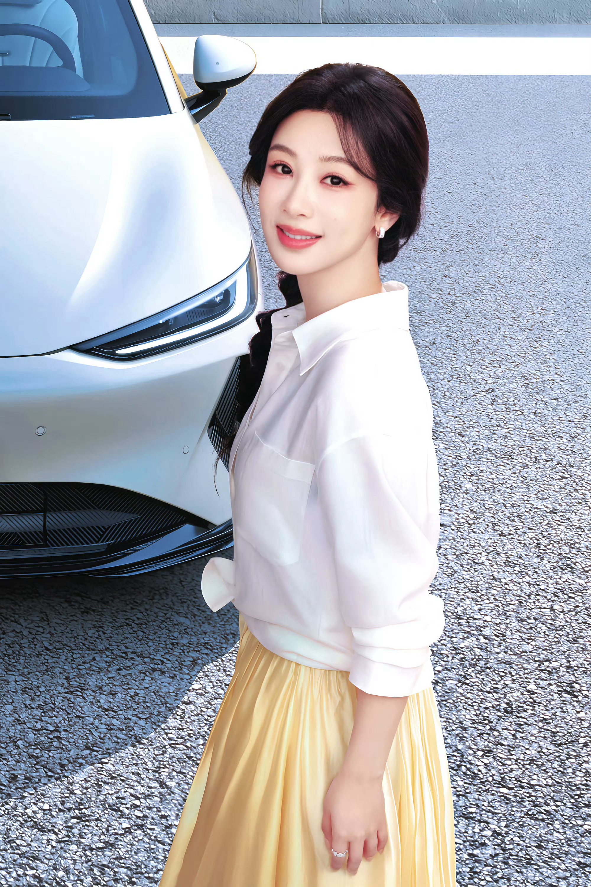 杨紫和风云A9最合拍 💜杨紫 时间有两种形态——“一种是沉淀，一种是呼吸。”对