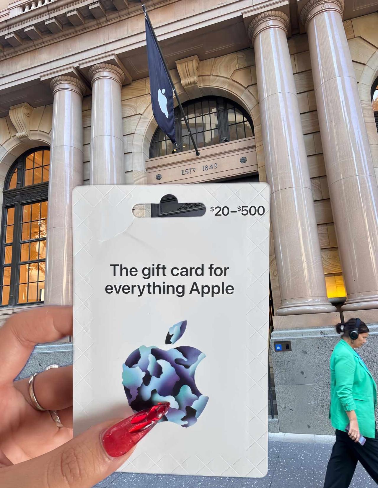 澳洲Apple gift card已买20%off到手
主机游戏
Apple g
