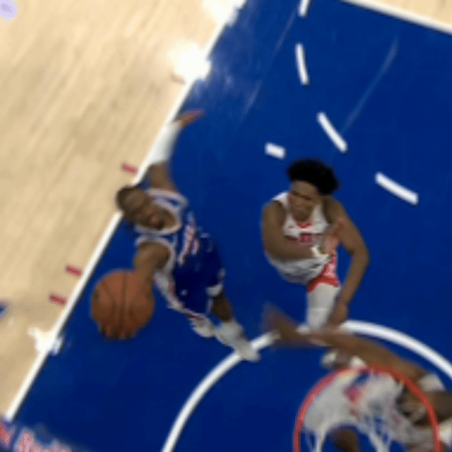 火箭VS76人 这肯定干扰球啊NBA职业裁判也不过如此 