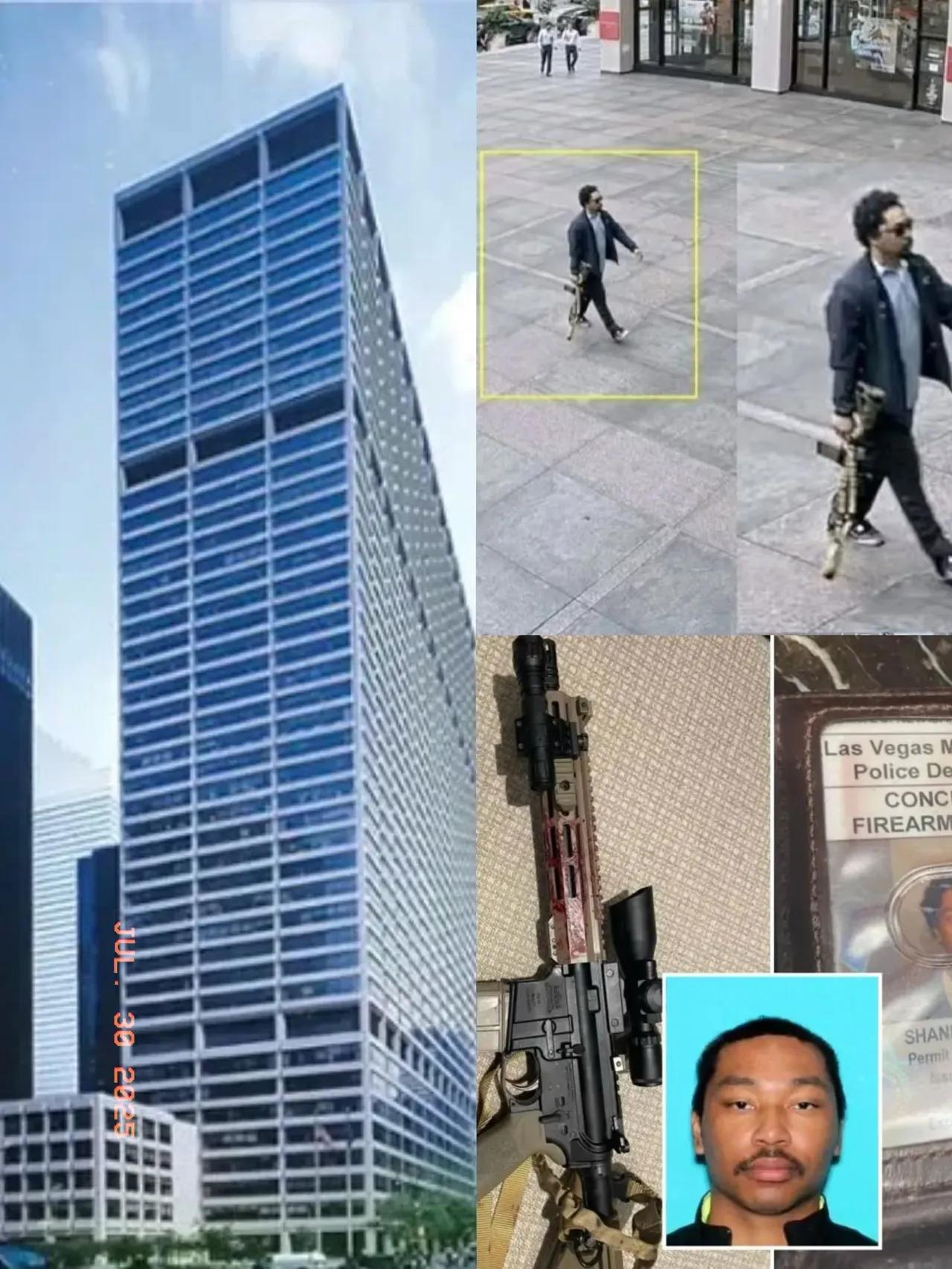 这剧情，连美剧都不敢这么写。  
枪手走错楼层，
一枪崩掉了黑石400亿地产女高
