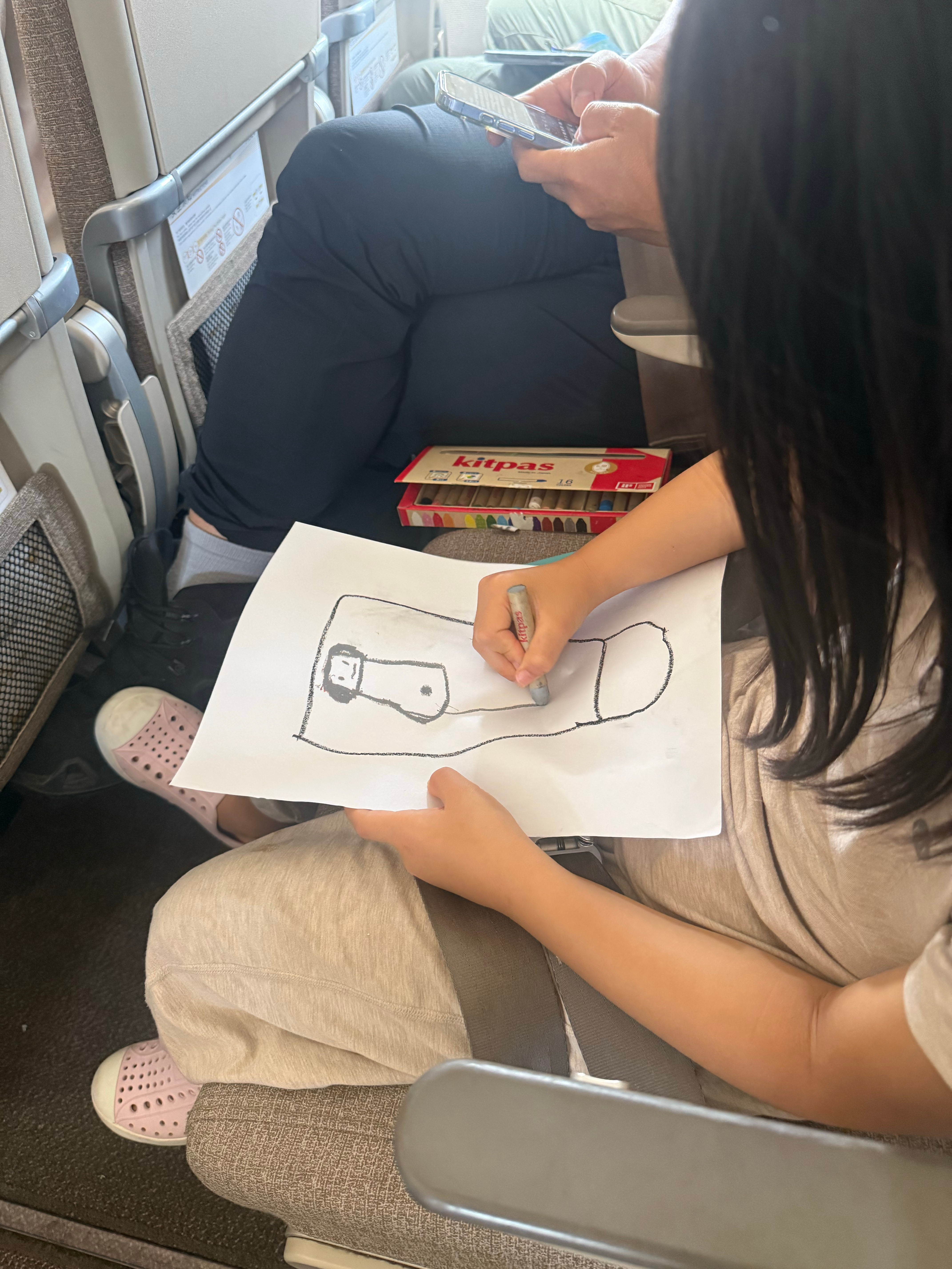 妹正在画搓澡的我… 