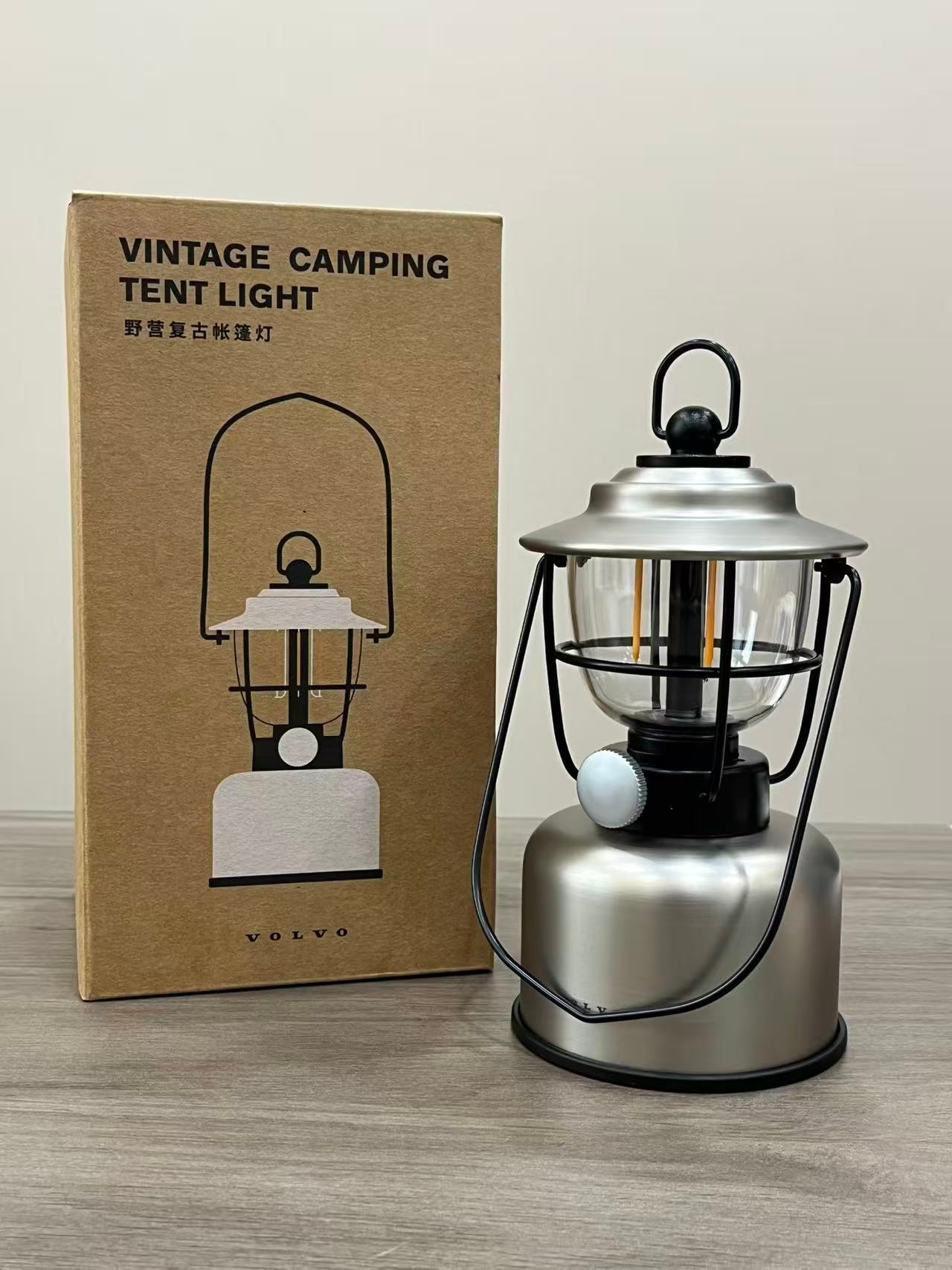 沃尔沃 野营复古帐篷灯关注评论就行!送给大家!评论区聊聊:有没有哪款汽车周边，是