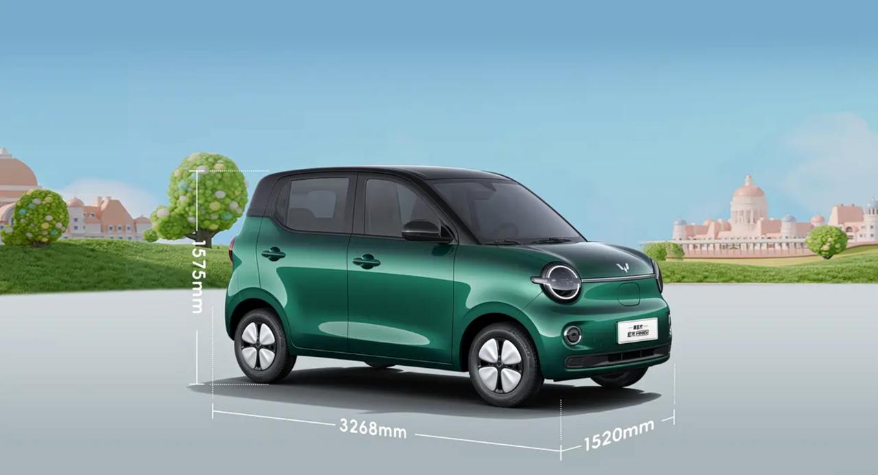 颜值打几分？全新五菱宏光MINI EV官图发布日前，五菱汽车正式发布了旗下爆款车