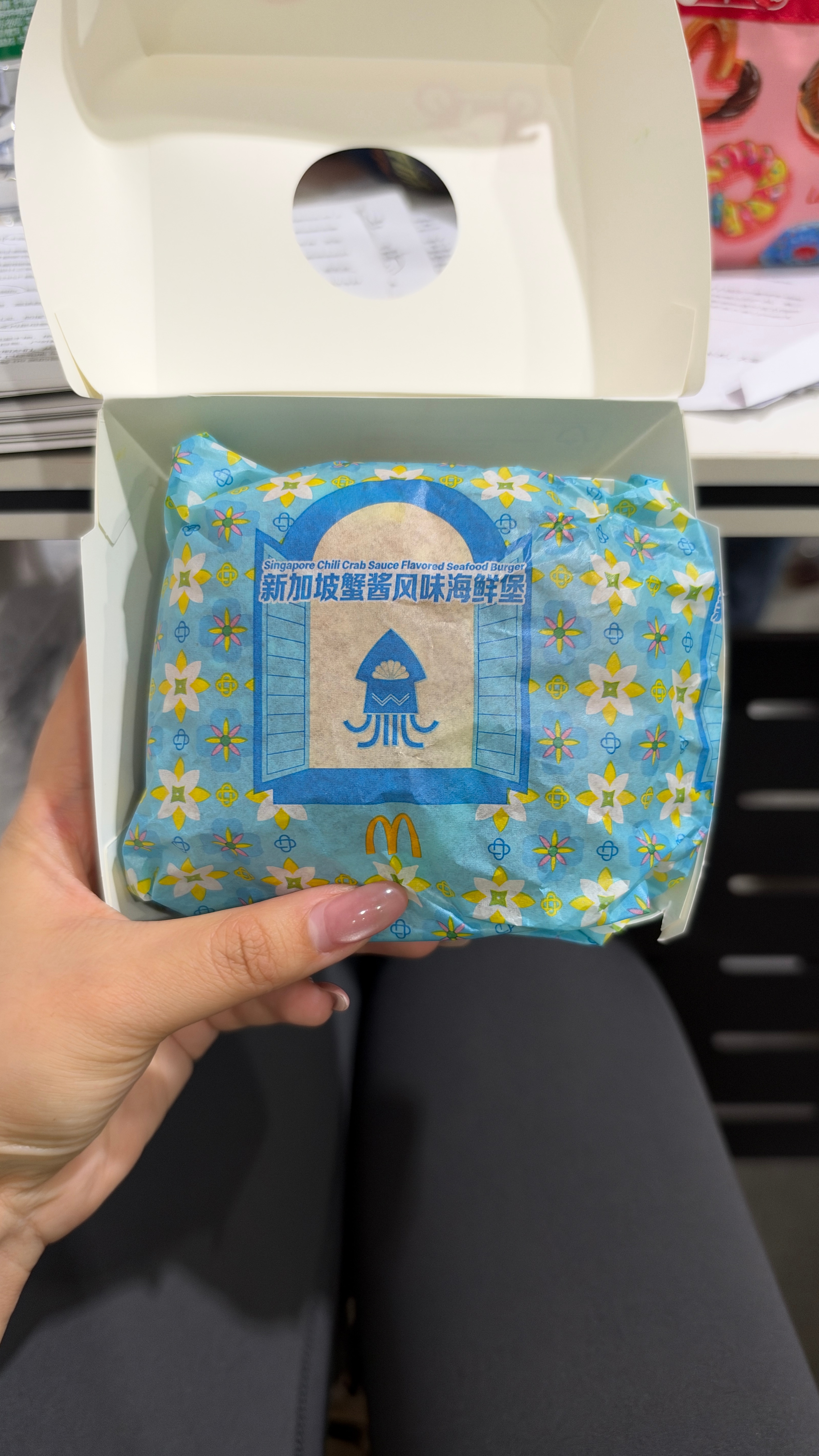 胖豆工作餐。看看你的晚餐，让我羡慕羡慕呗[嘻嘻] ​​​