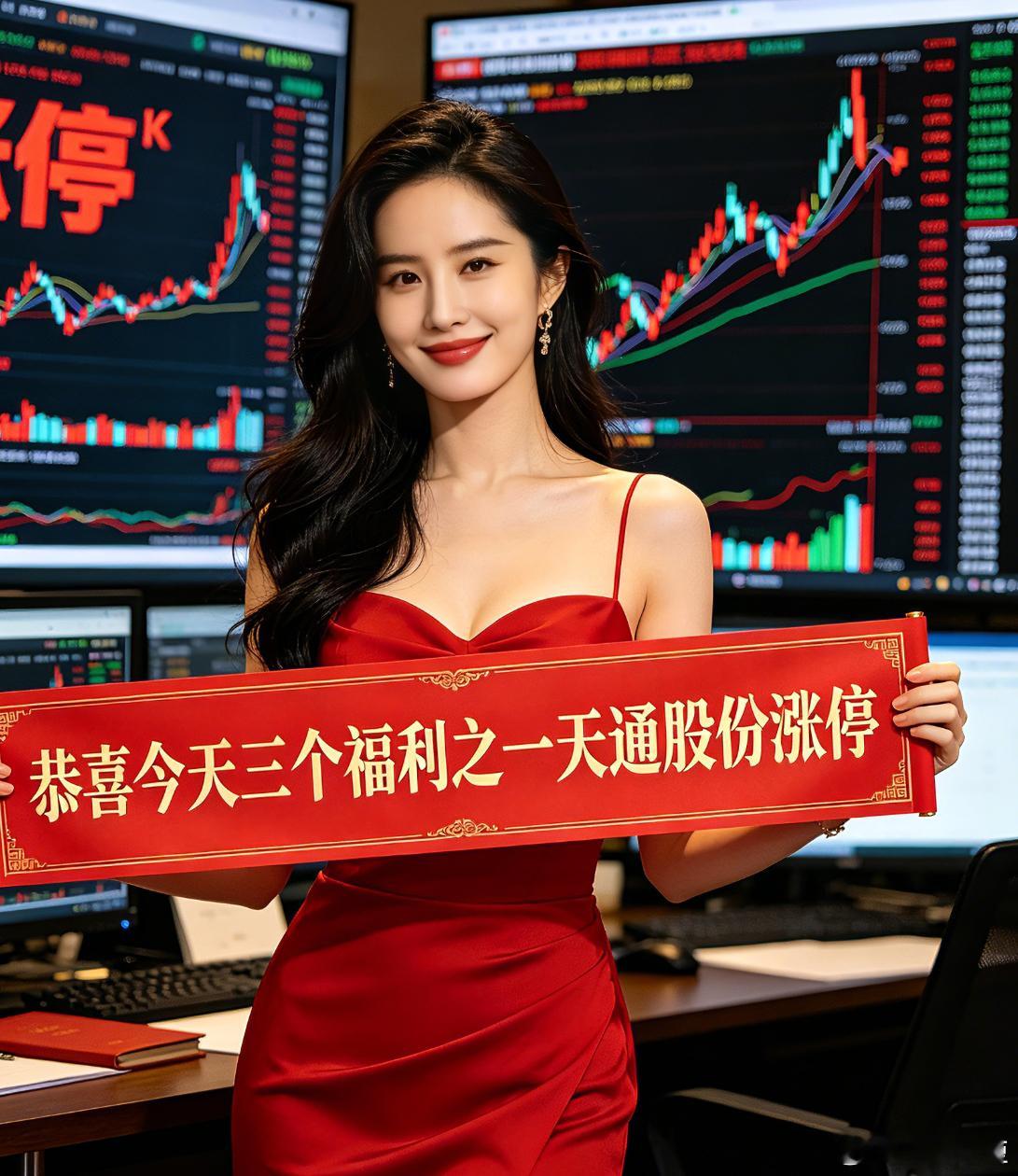 恭喜今日三只福利之一天通涨停恭喜今日三个福利之二帝尔涨10%谈古论今等你来抓牛股