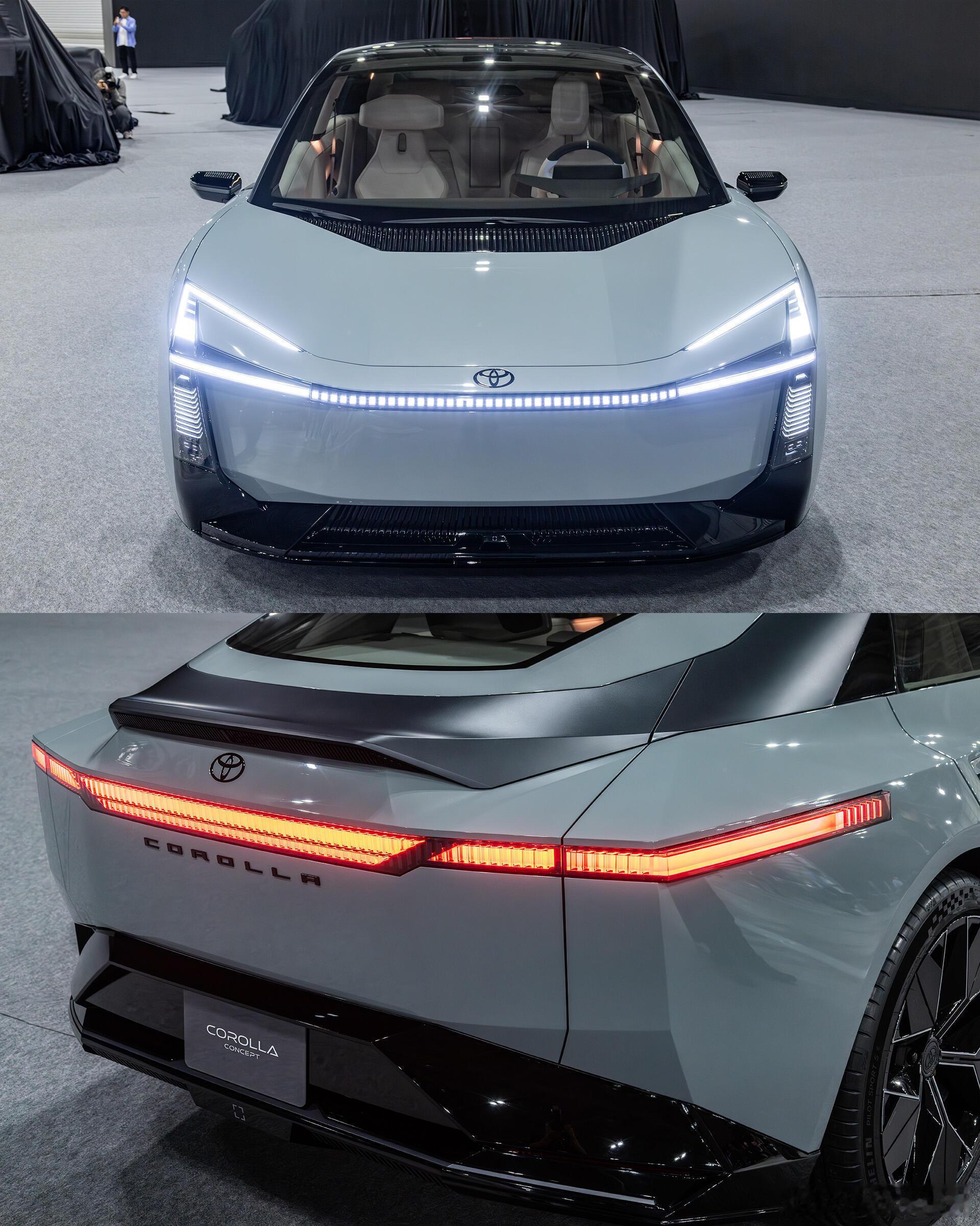 2025东京车展丰田卡罗拉大V聊车 刚看到的新卡罗拉车图，你们会喜欢么[笑cry
