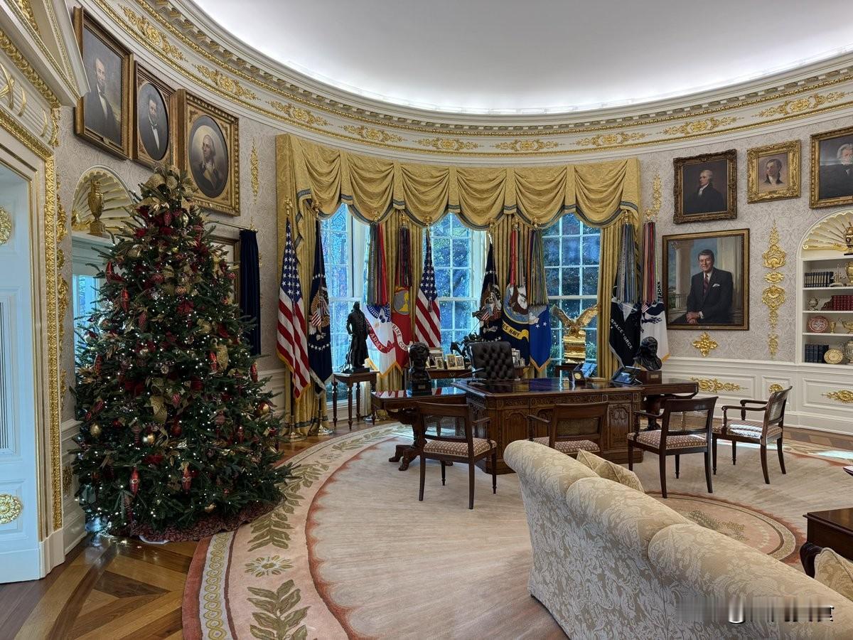 白宫装饰圣诞节