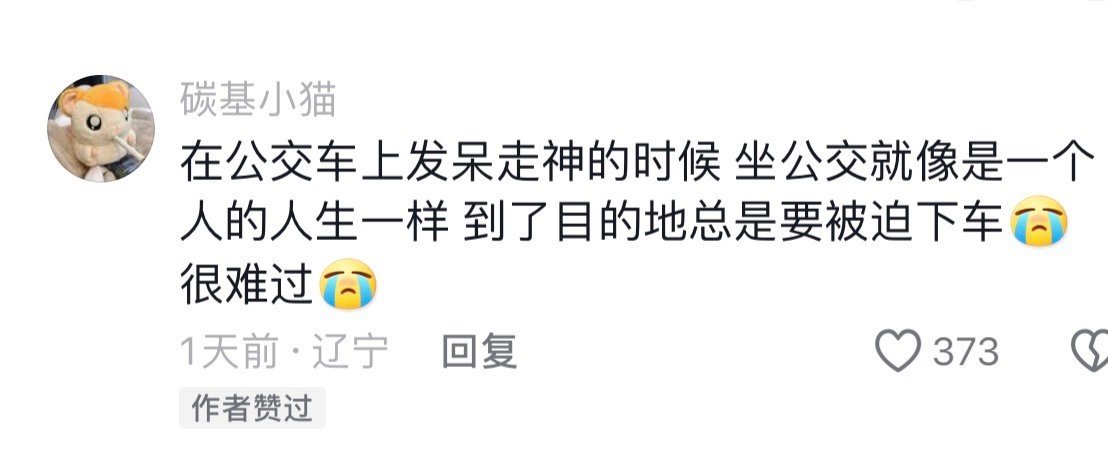 #在路上可以心安理得发呆#我也很喜欢坐公交 看到窗外风景就很开心 ​​​