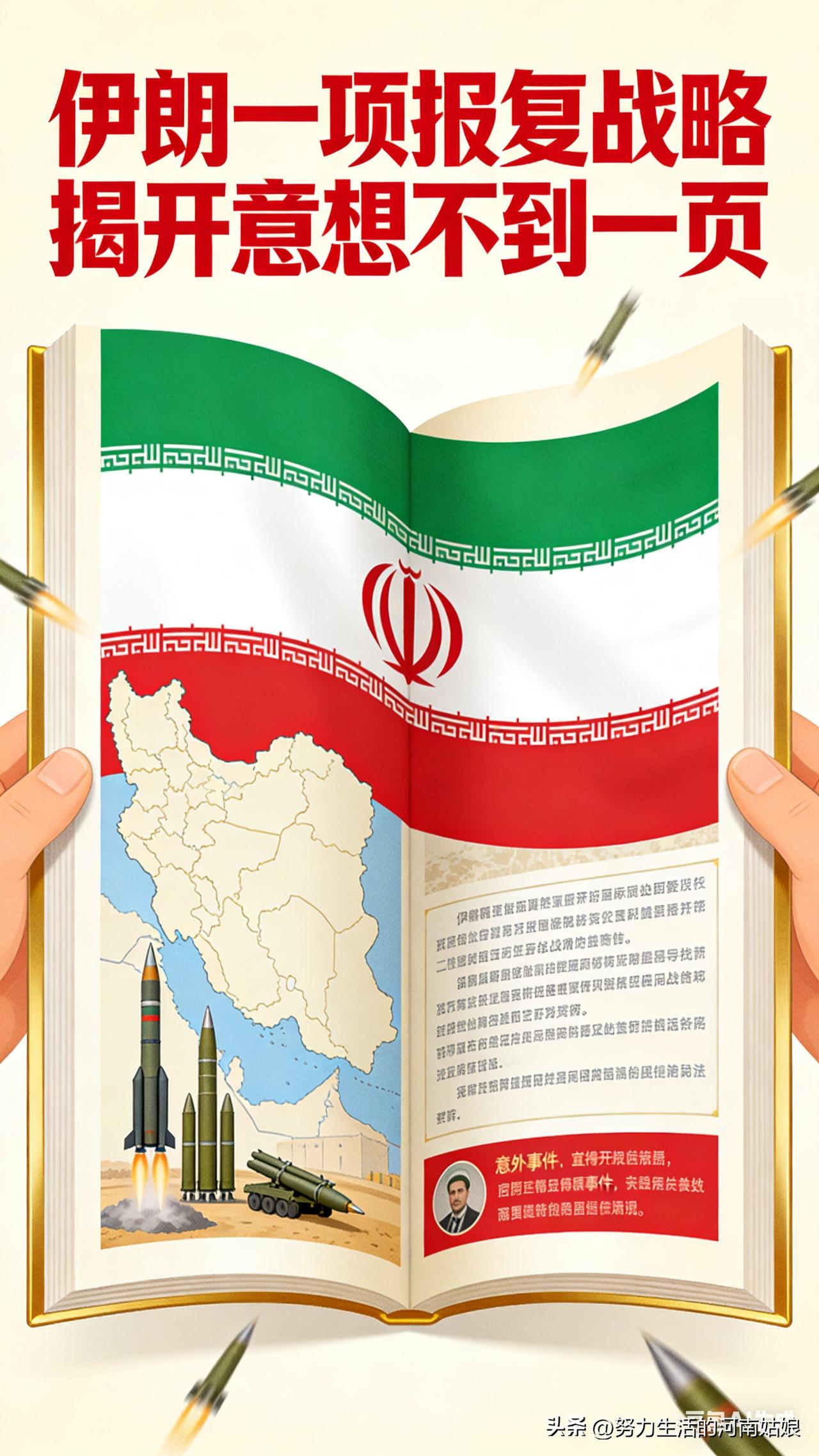 别再猜伊朗下一步怎么走了，人家的报复战略早就翻篇了！
 
以前是你打我一下，我还