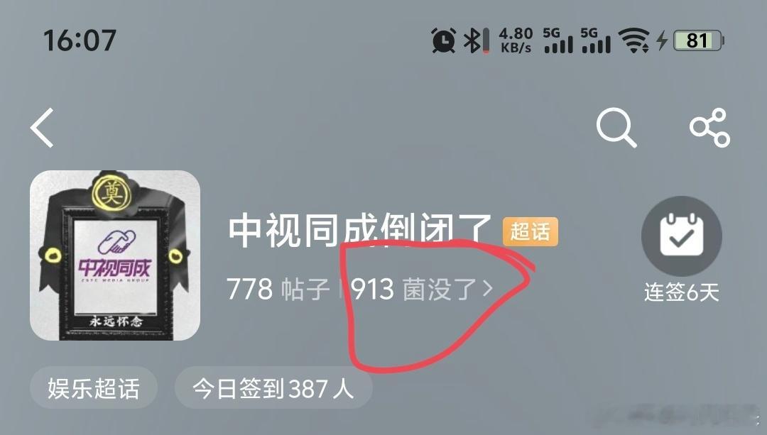 中视同成倒闭了[超话] 即将达成千粉超话[大学生能飞] ​​​