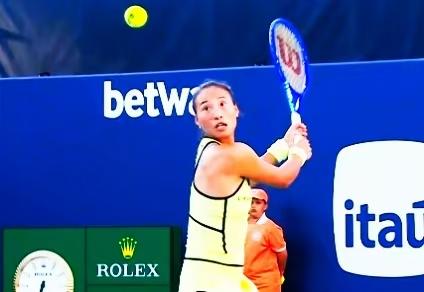 郑钦文2-1逆转击败凯斯，挺进迈阿密赛女单16强！
 
 
北京时间3月23早晨