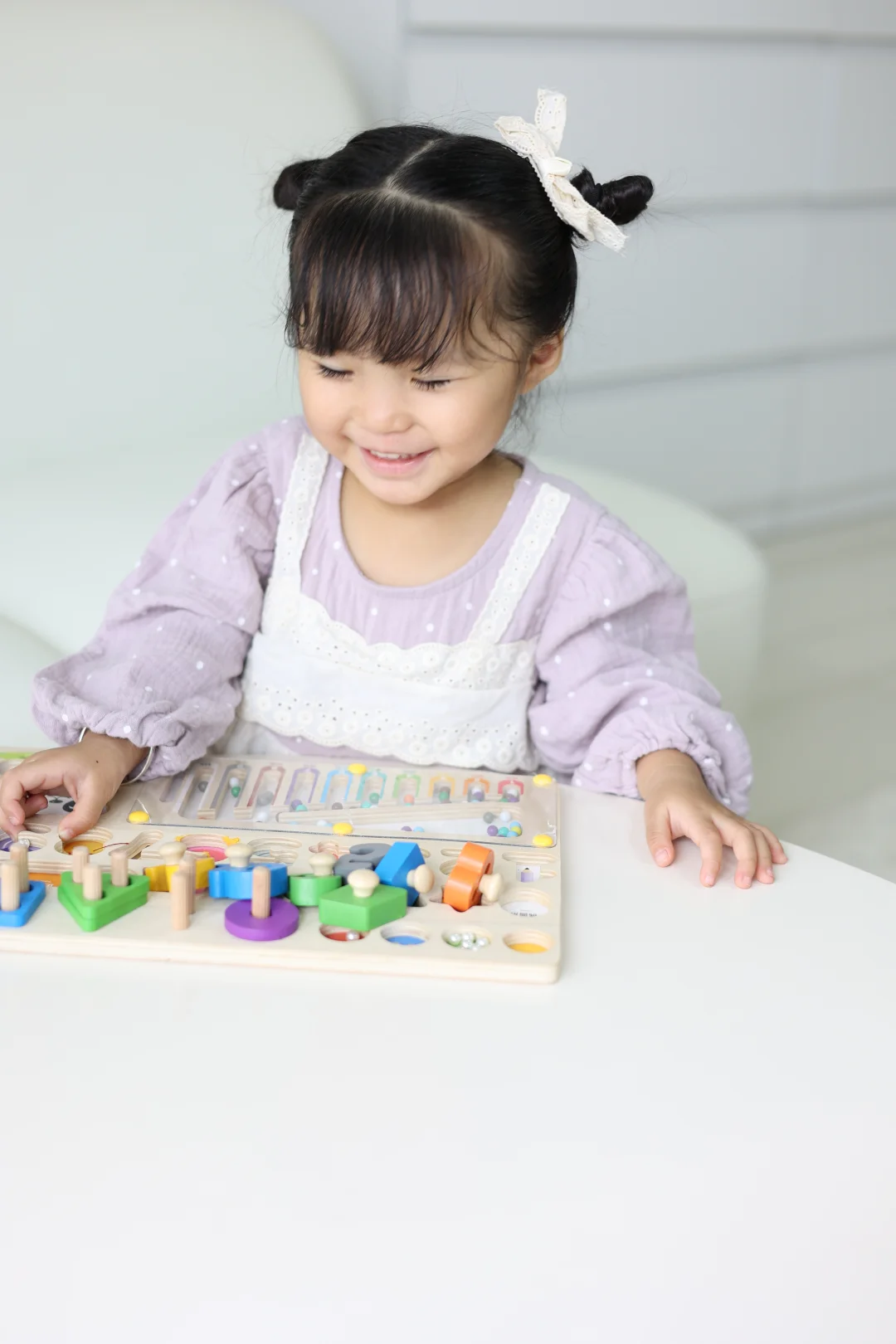 当我的女儿爱上拼板游戏后…