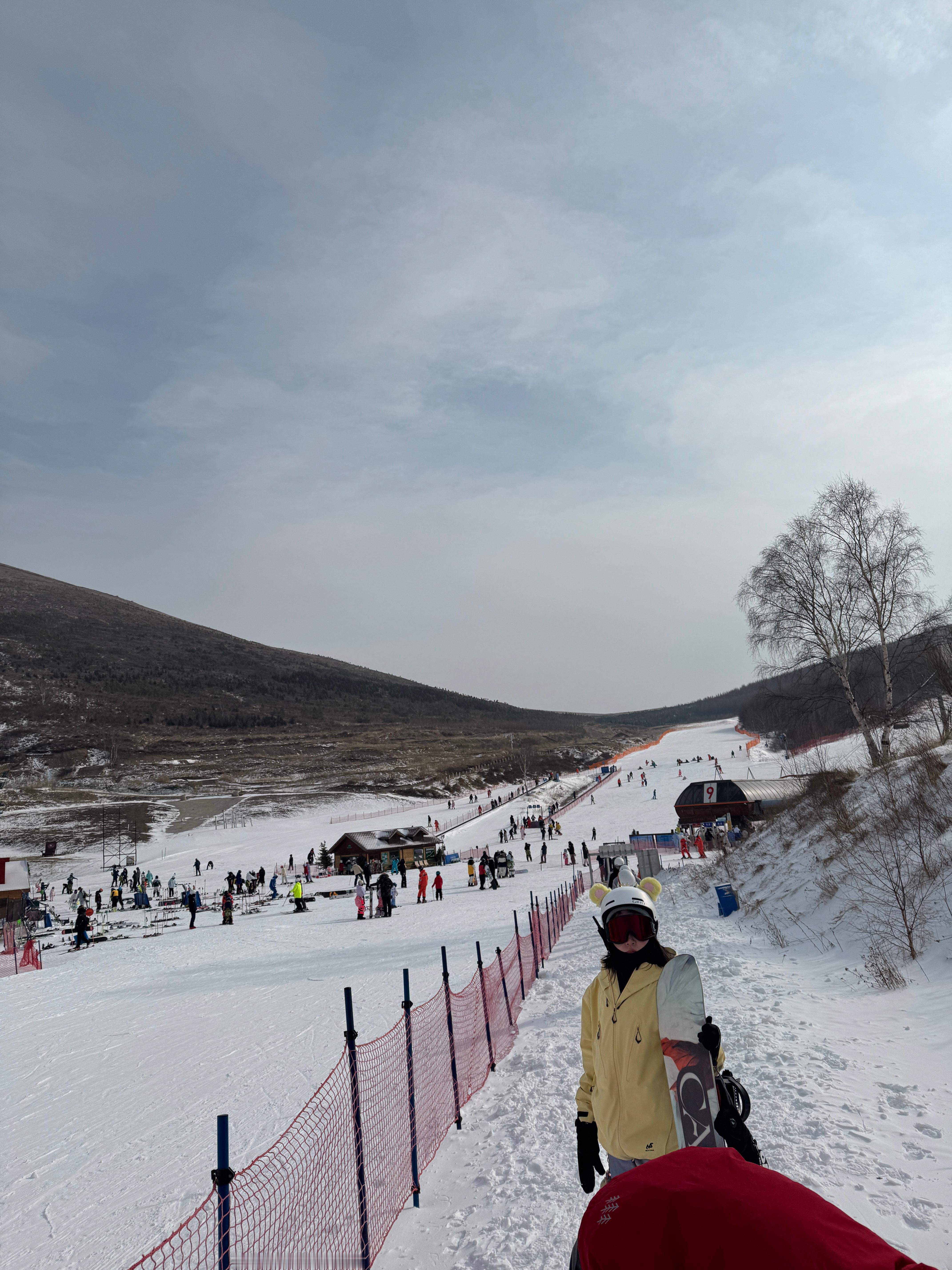 2026年第一滑！虽然城里没下雪，但怎么感觉周末人少了很多？雨丝的日常 张家口·