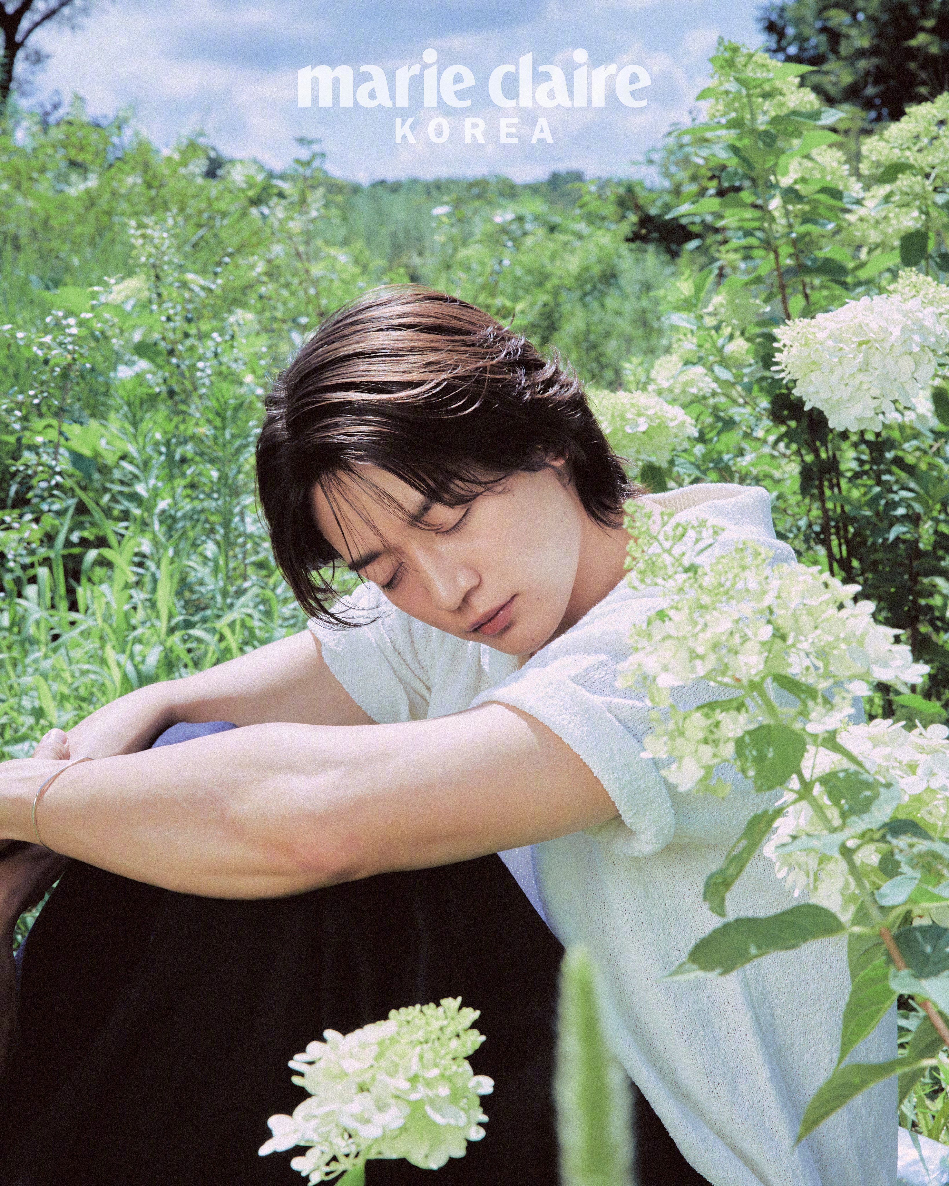 【Theqoo】珉豪《Marie Claire Korea》九月刊画报，长发男你