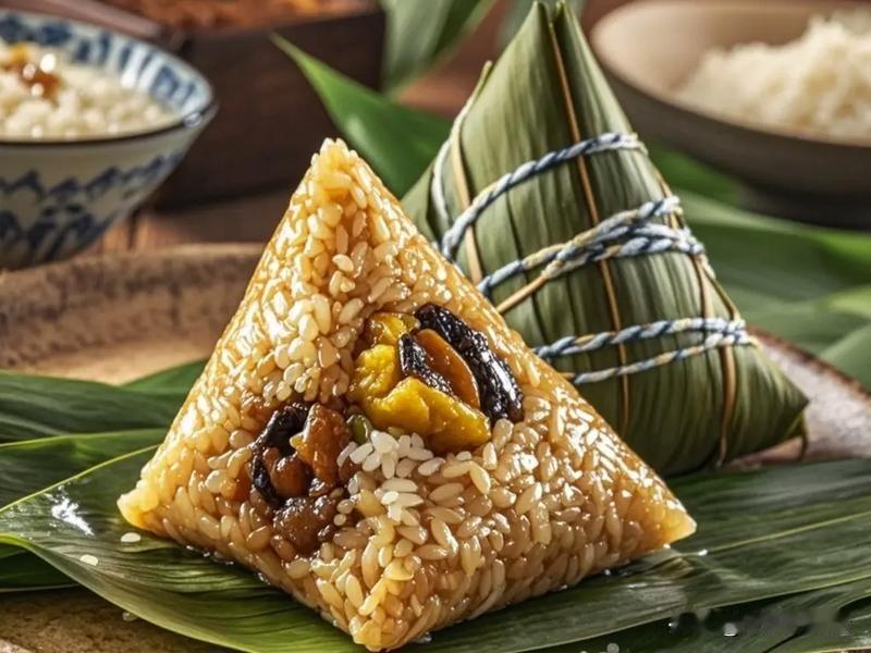甜粽（南方多地、北方主流）
 
- 代表：红枣粽、豆沙粽、蜜枣粽、桂花粽，蘸白糖