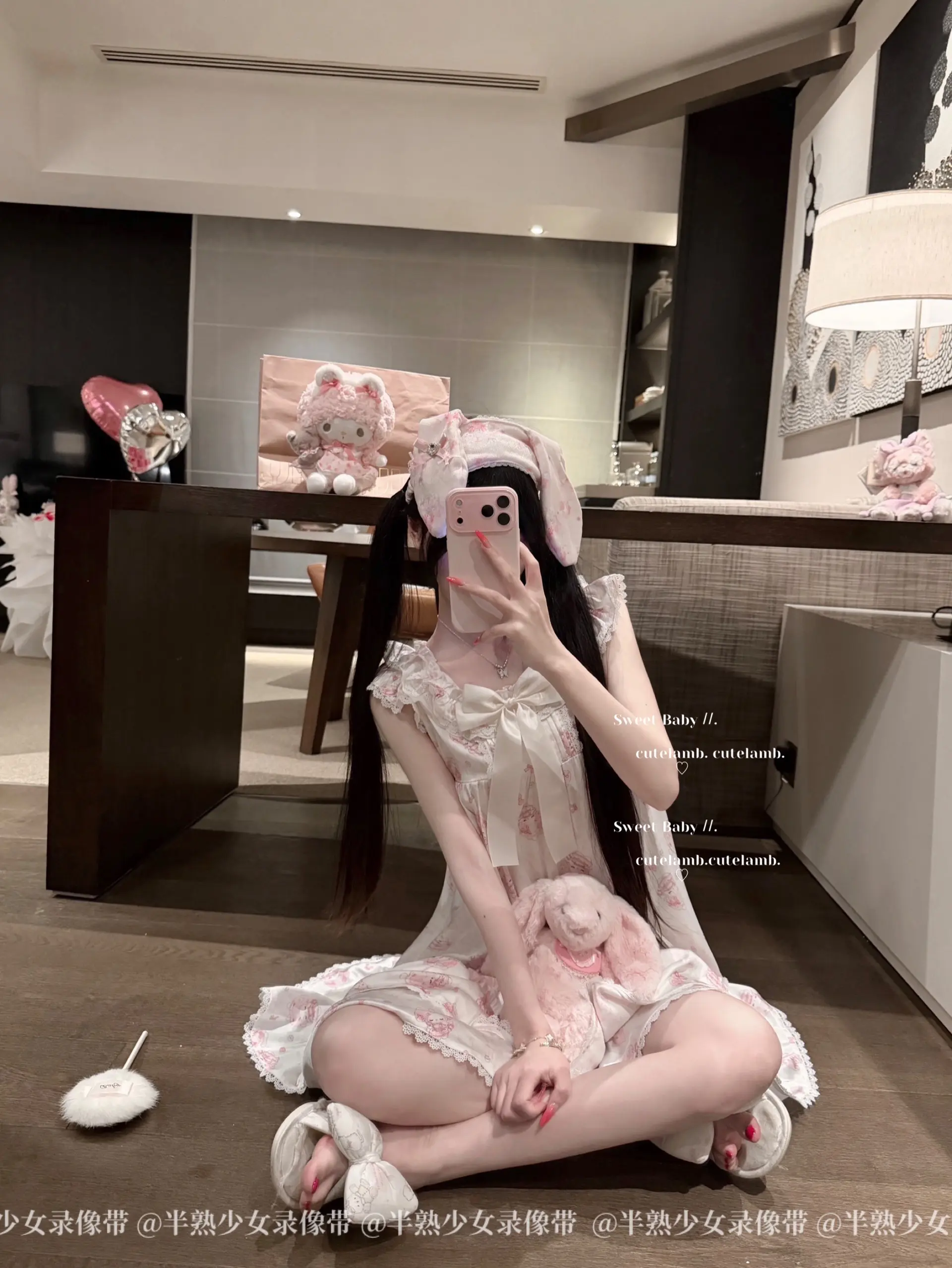 艾特你闺蜜给你买萌萌睡裙🐰。