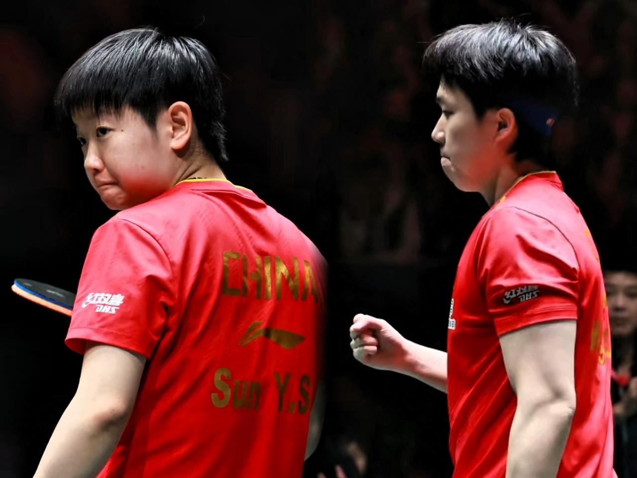 谁说莎头组合要下架？
简直离谱！
央视直播画面里他们不还打得正火热吗？

混团世