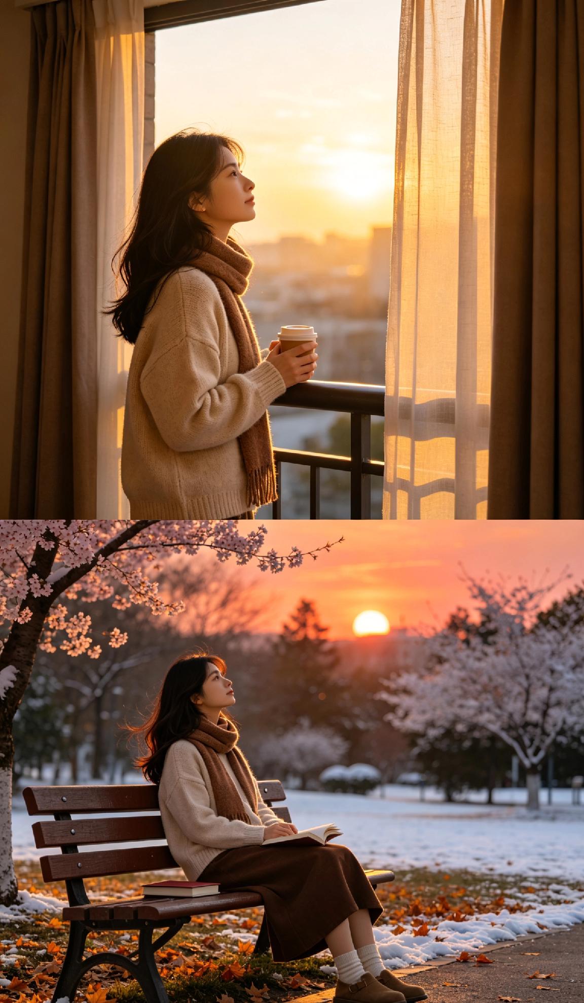 烟火寻常，日子温柔，普普通通的日常，才是人间最珍贵的馈赠。晨起看朝阳升起，傍晚看