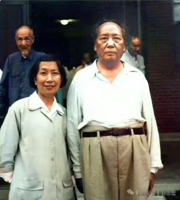 毛主席和李淑一