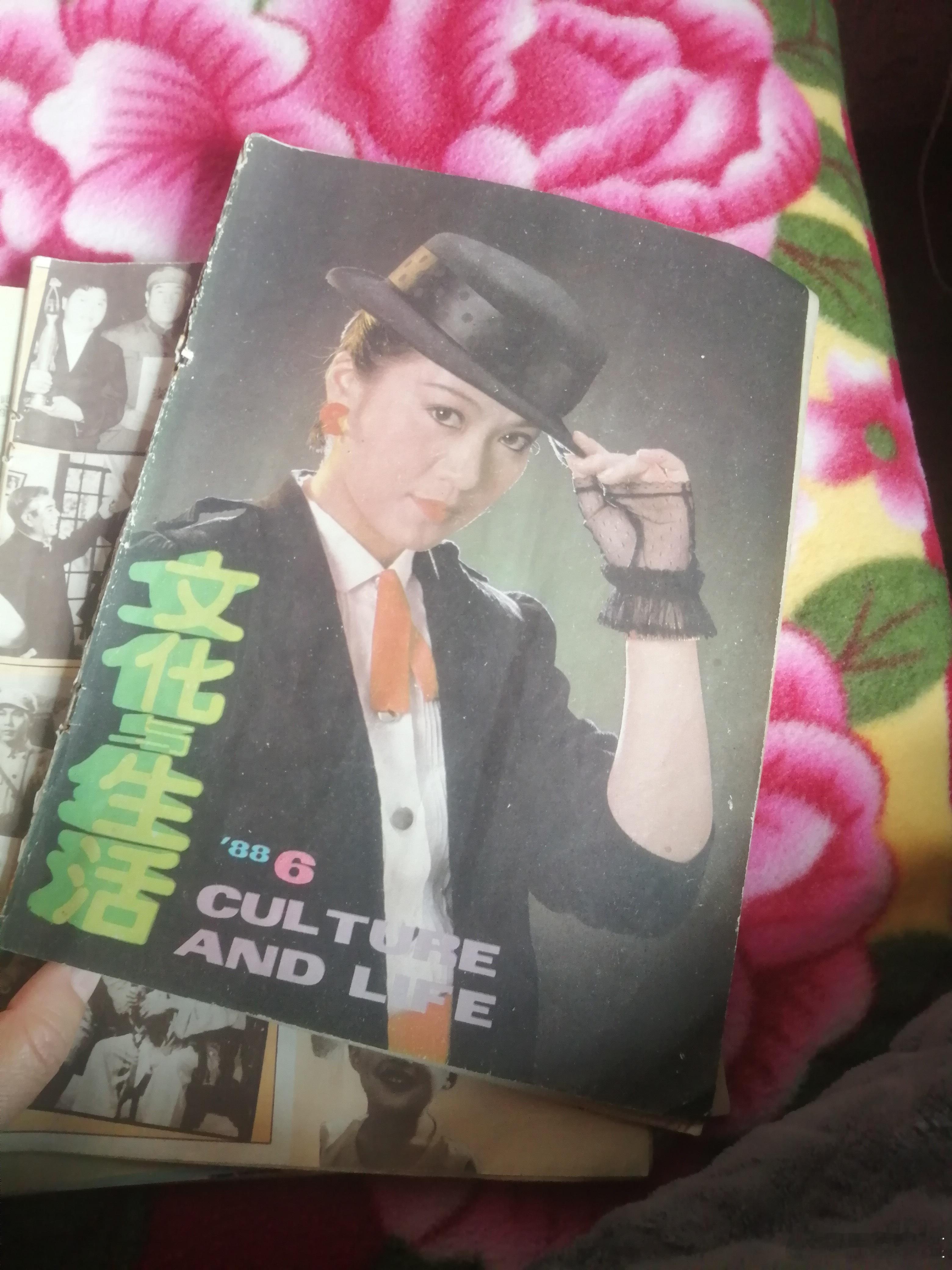 老家屋子里翻出1988年的杂志写的琼瑶的情和爱。结尾说琼瑶是一位有追求的东方女性