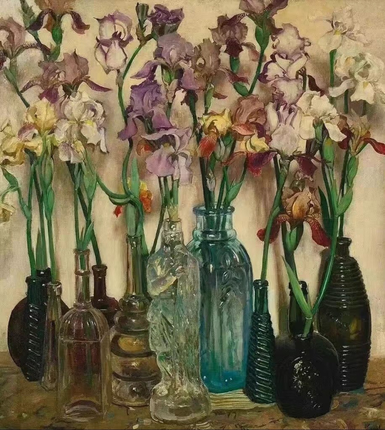 Frederick Judd Waugh《朗姆酒鸢尾》 