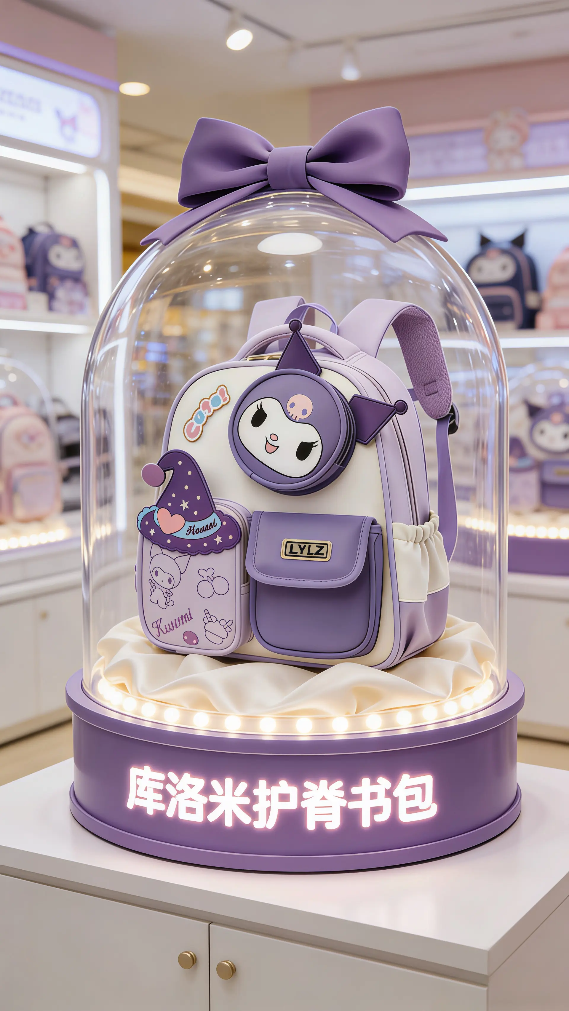 儿童书包幼儿园书包书包推荐库洛米书包开学礼物