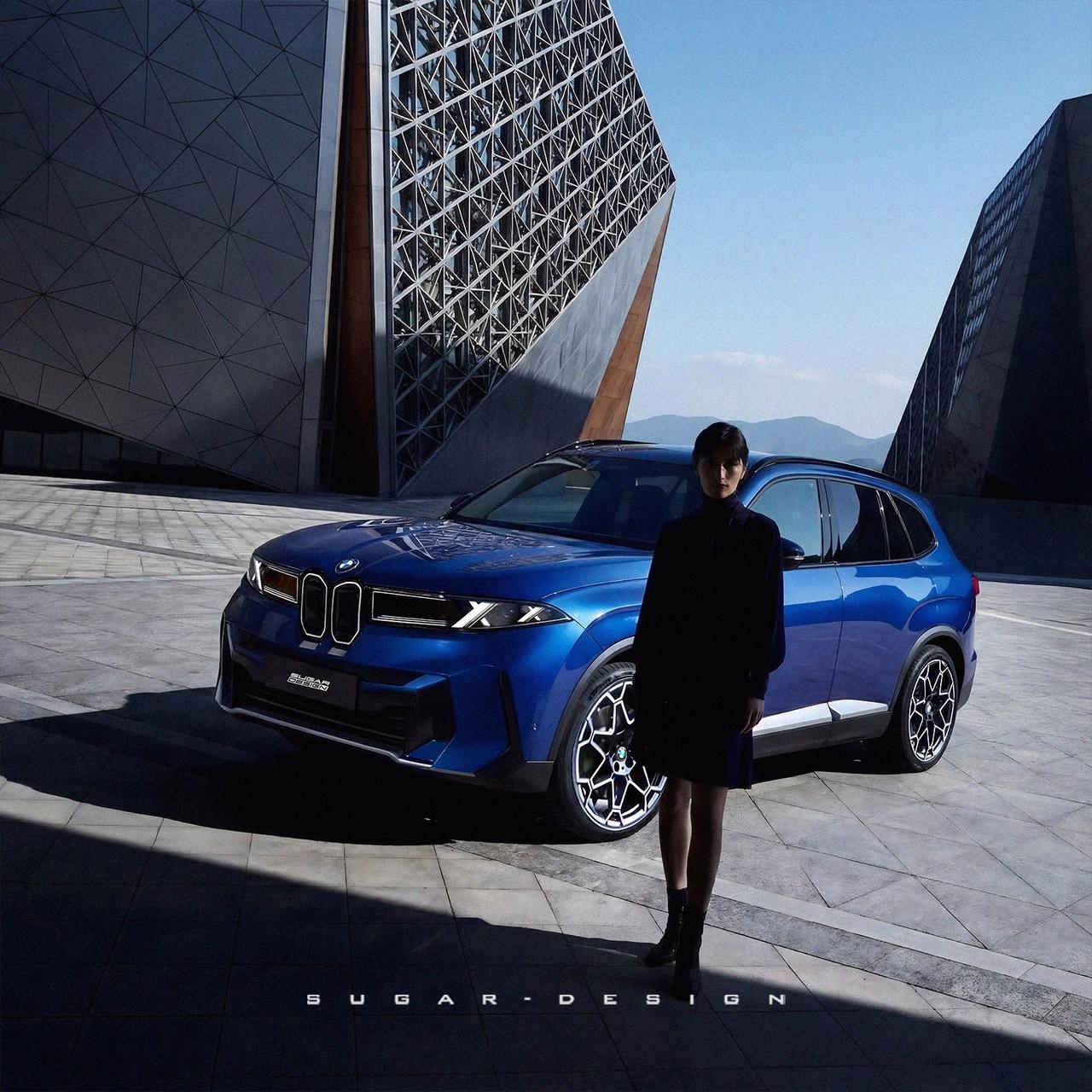 宝马新世代X5(G65)新车预览！

宝马新Neue Klasse风格已经iX3