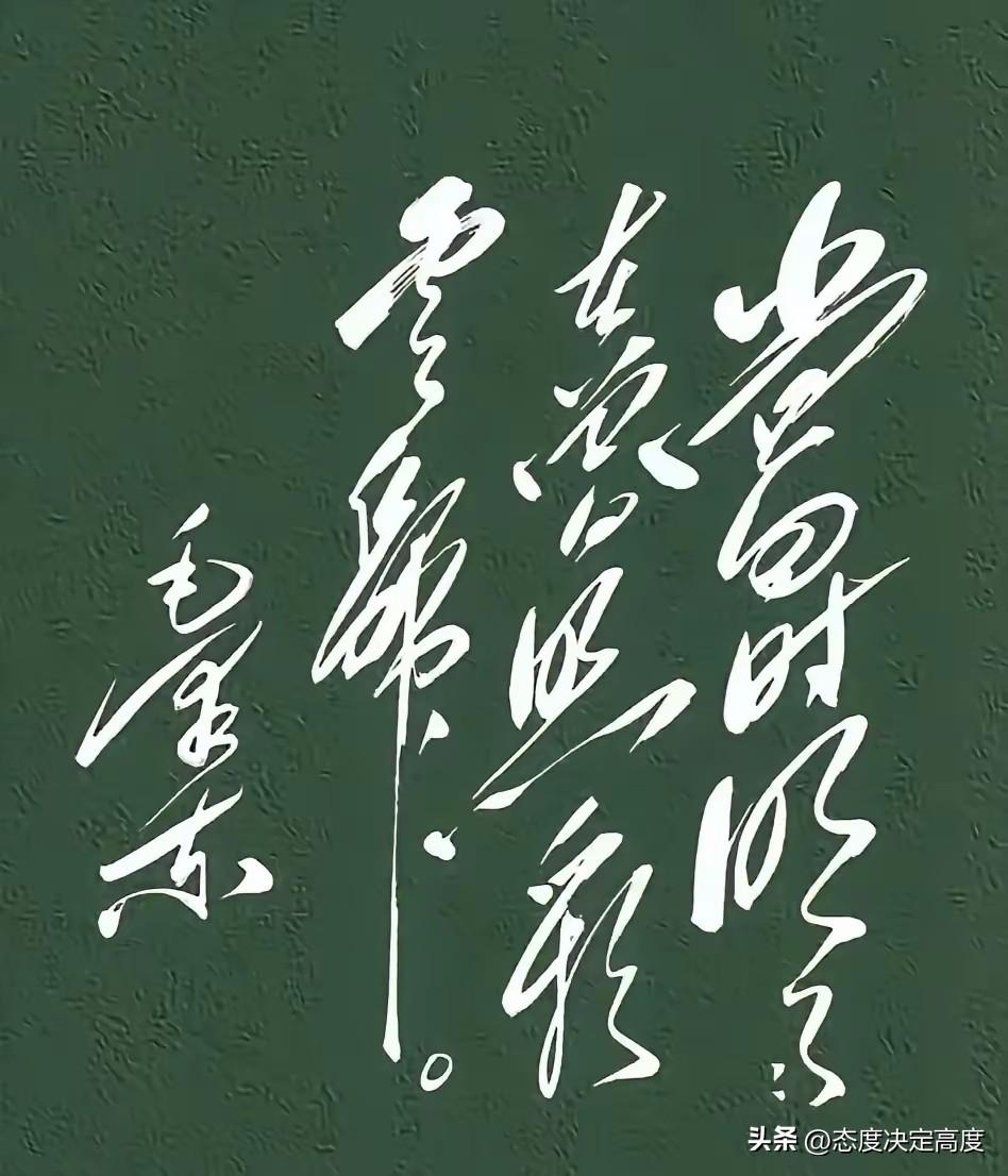 毛体书法总能让人一眼难忘，那种笔力十足的劲头，简直让人看着就热血沸腾。每一笔都像