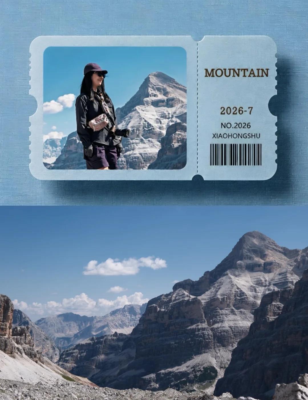 𝓓𝓸𝓵𝓸𝓶𝓲𝓽𝓲 | 我的户外票根🎫
至七月的多洛米蒂⛰️
	