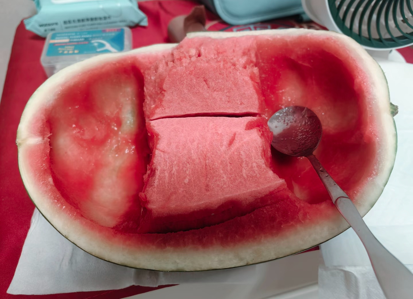 老公给我留的西瓜 ​​​
