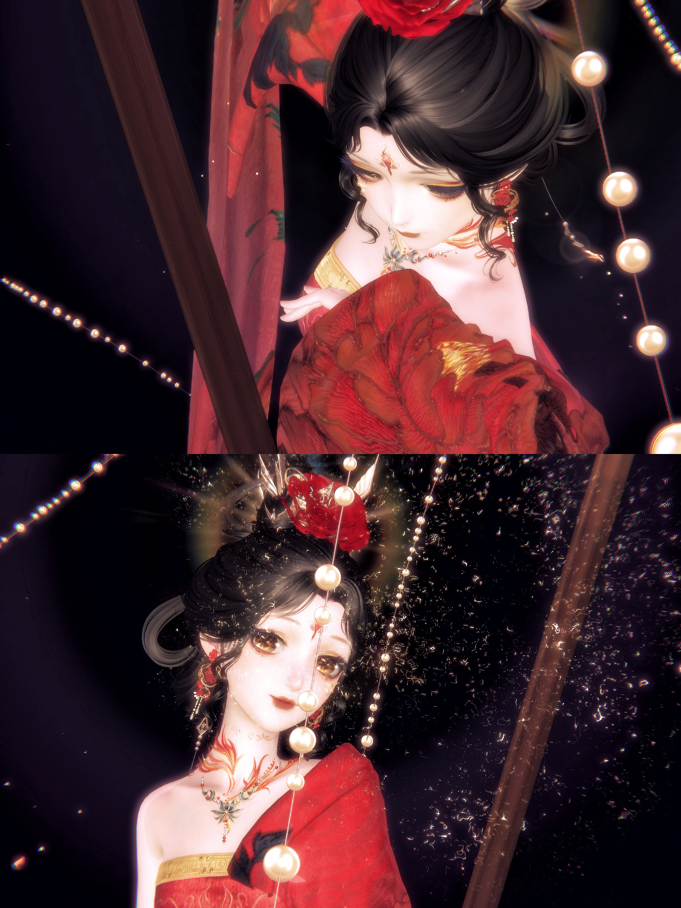 绘安酌春美人舞如莲花旋Nikki-6nORgrmPGcNn18闪耀暖暖秀场大片闪