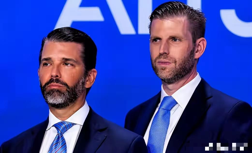 这俩小子，怎么看起来像中东人，没有一点特朗普的模样，会不会不是特朗普的种？

老