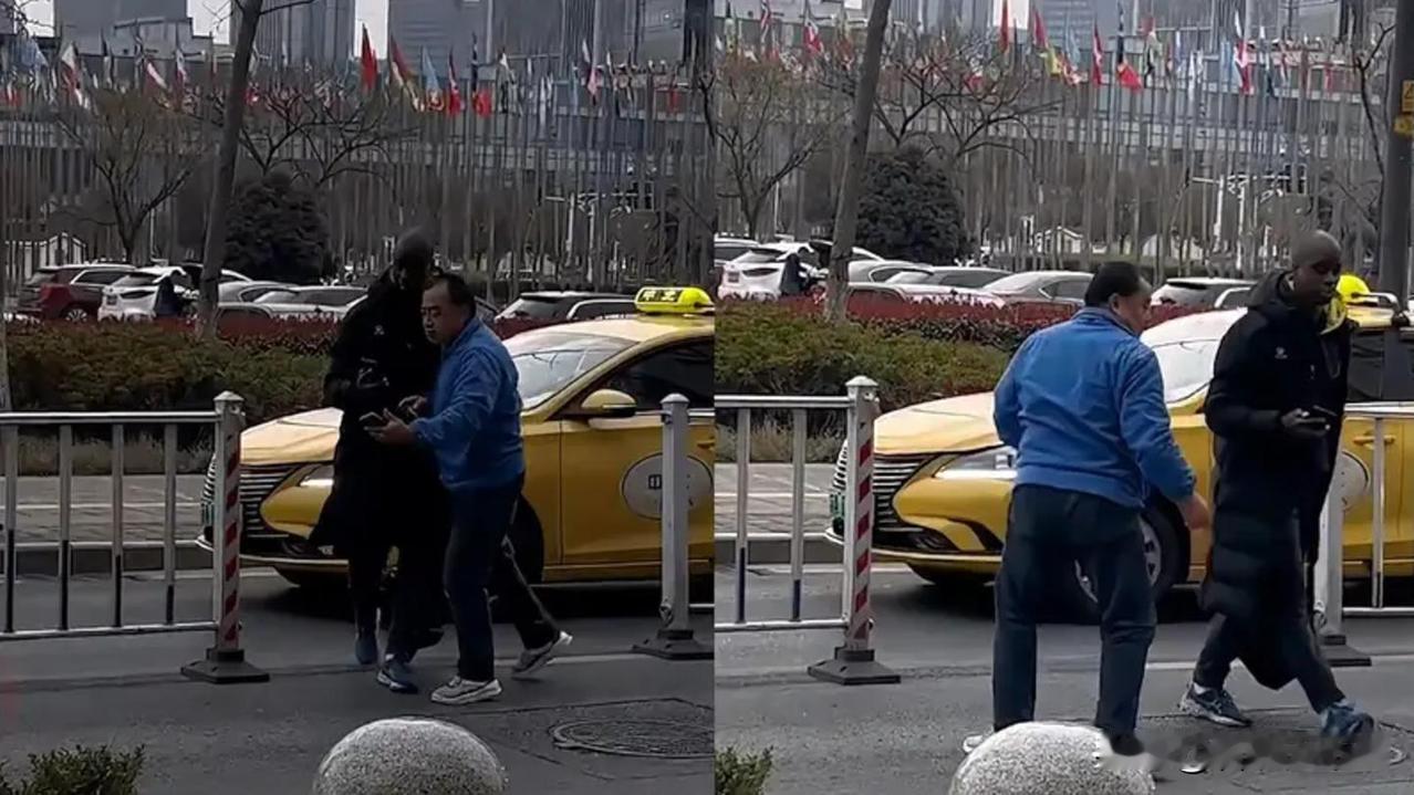 中国不欢迎这种人！江苏南京，一位外国黑人乘客在江苏南京乘坐出租车后，不仅没有支付