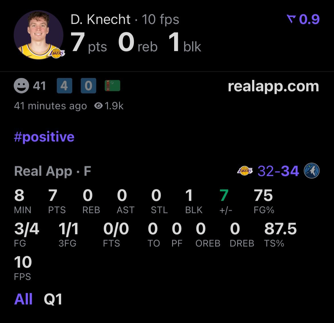 克内克特回来了？👀湖人vs森林狼 ​​​