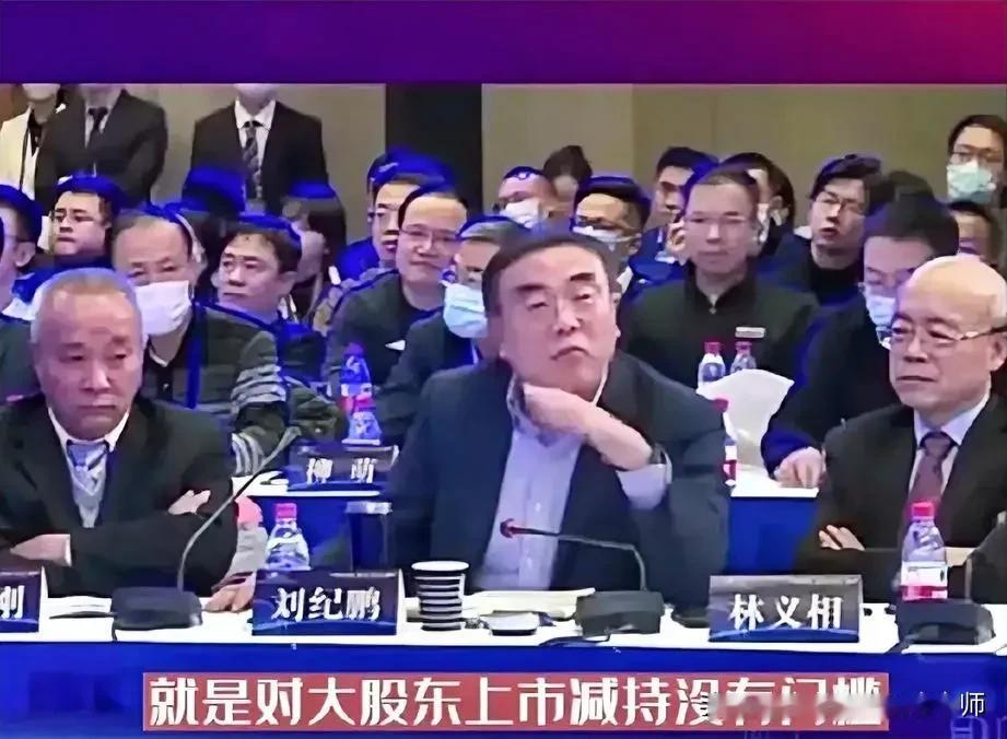 刘纪鹏教授炮轰股市制度：
大股东低门槛减持，
个别人一夜暴富，
千百万投资者成冤