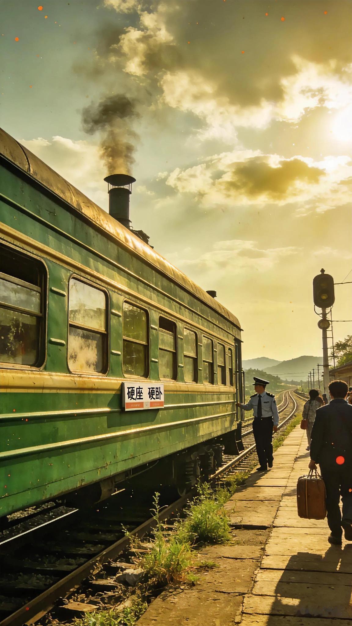 30多年前，坐绿皮火车南下去广东打工，那种滋味现在都记忆犹新，那个时候年轻，挤不