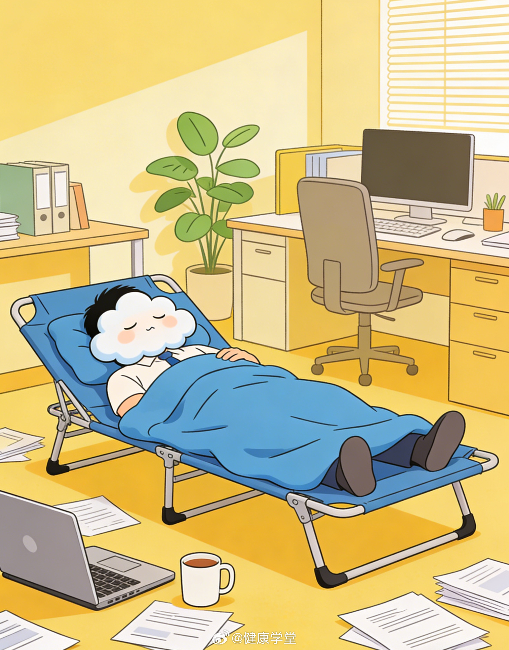 超7成人午睡超过半小时 写字楼里的午休更像一场“特种兵拉练”：刚入梦就被键盘声吵