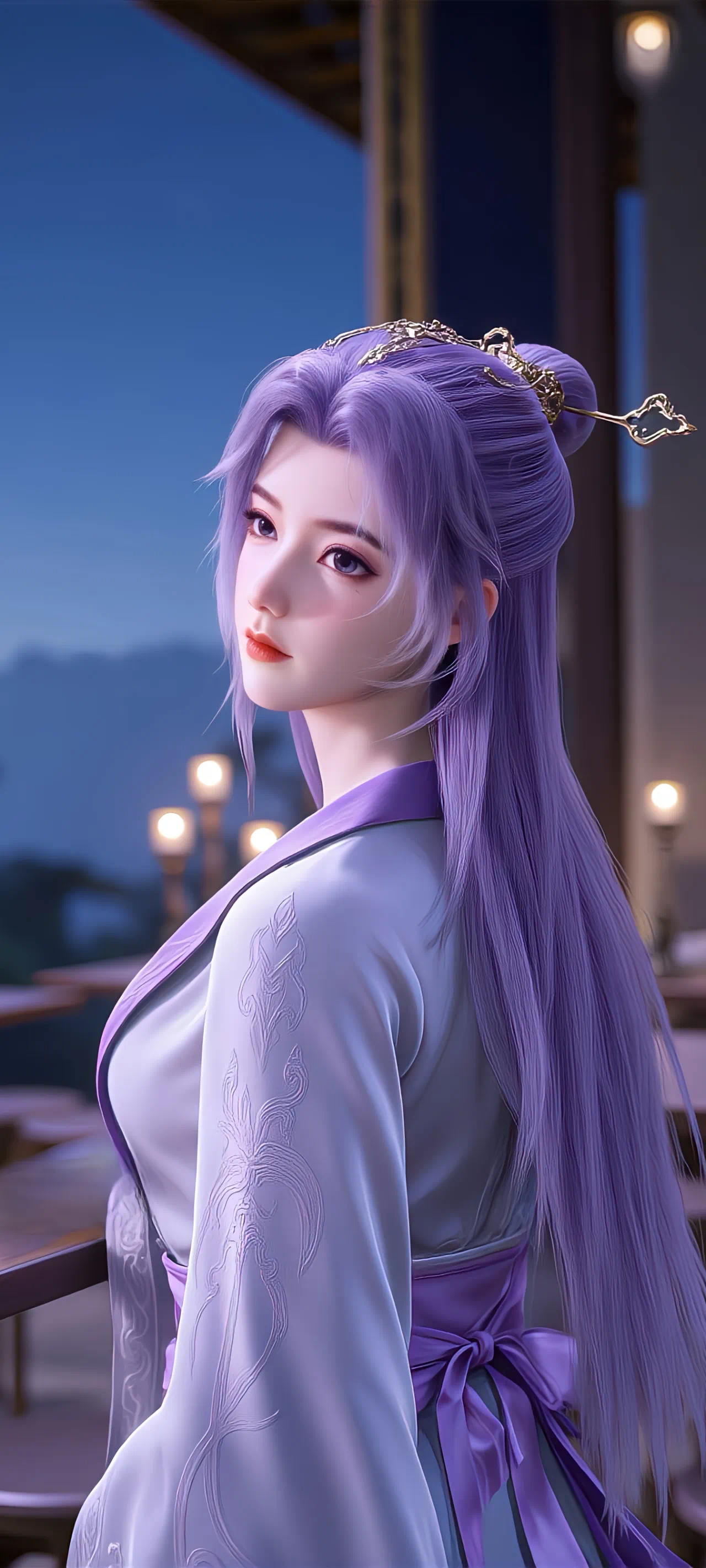 师兄啊师兄  云霄仙子【精美壁纸】紫色系的天花板啊！ ​​​