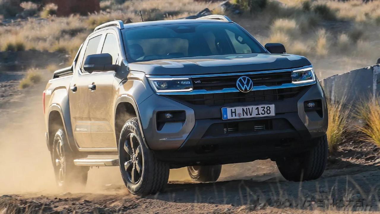 大众发布全新Amarok皮卡早期设计废案，看起来像ID系列的车型，大家觉得是之前