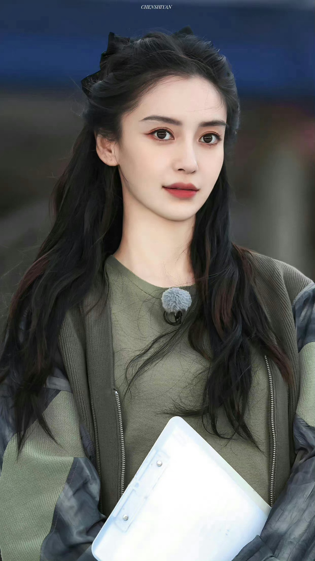 方圆撞脸angelababy任何女生都是🌸，百花齐放，你只是你，但angela