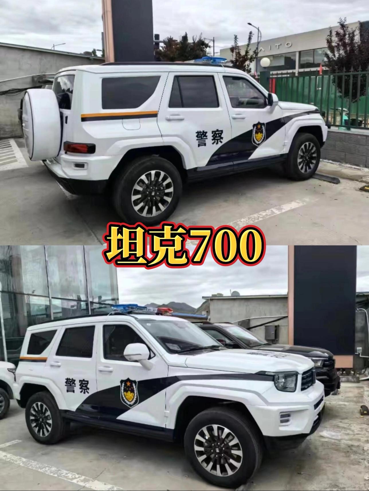 坦克家族警用车集合！