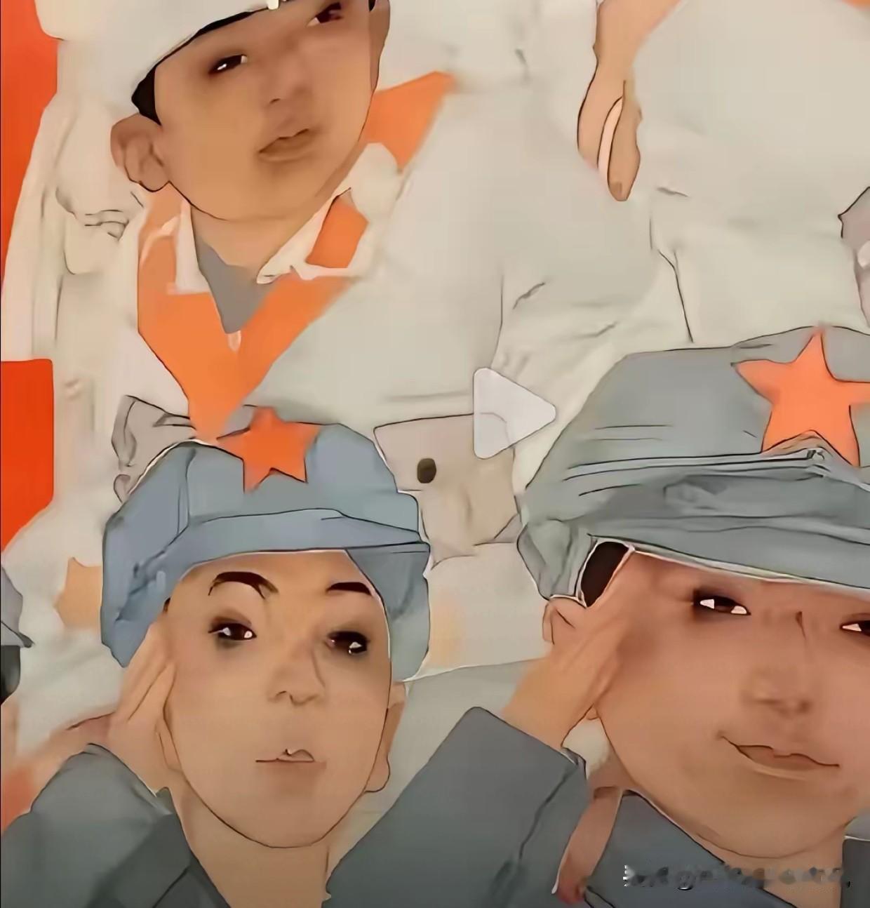 听说下面这张画在初审时，有个年轻策展人提了反对意见，结果被前辈一句话怼了回来：“