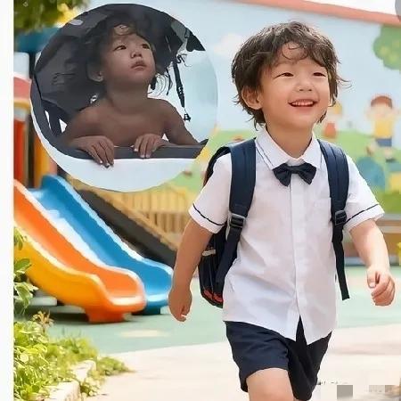 大家发现没？
这两天那个“野人小孩”，
已经没有热度了，因为已经有
相关人员送他