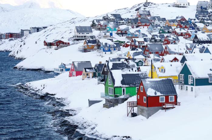 华尔街日报今天报道：“大多数格陵兰人支持独立，相当一部分民众表示对国家归谁所有并