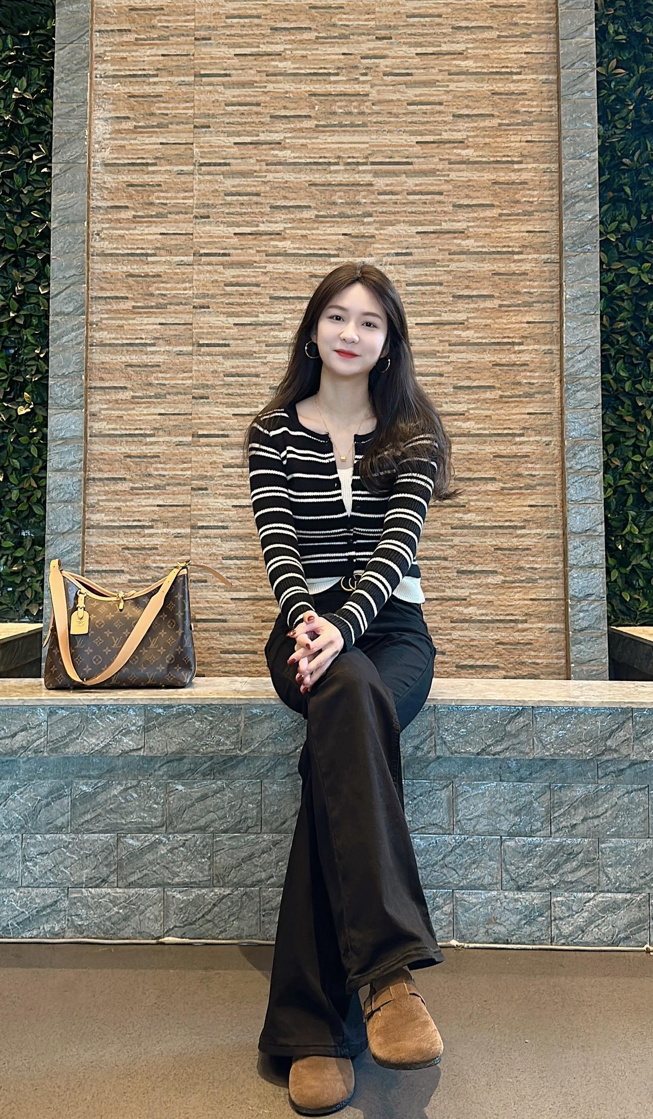 随性才自由针织衫 春季穿搭