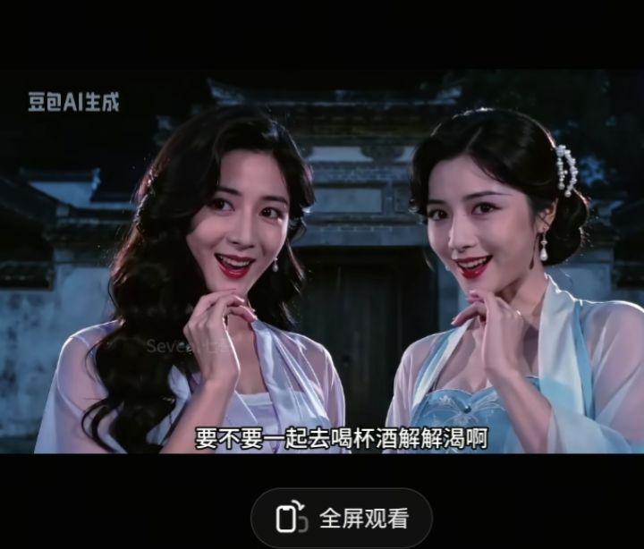 又热又累，出去喝酒