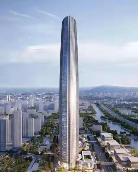 盖这么高的楼，万一碰到特强台风，或者是特大地震，周边的建筑遭殃可就大了。