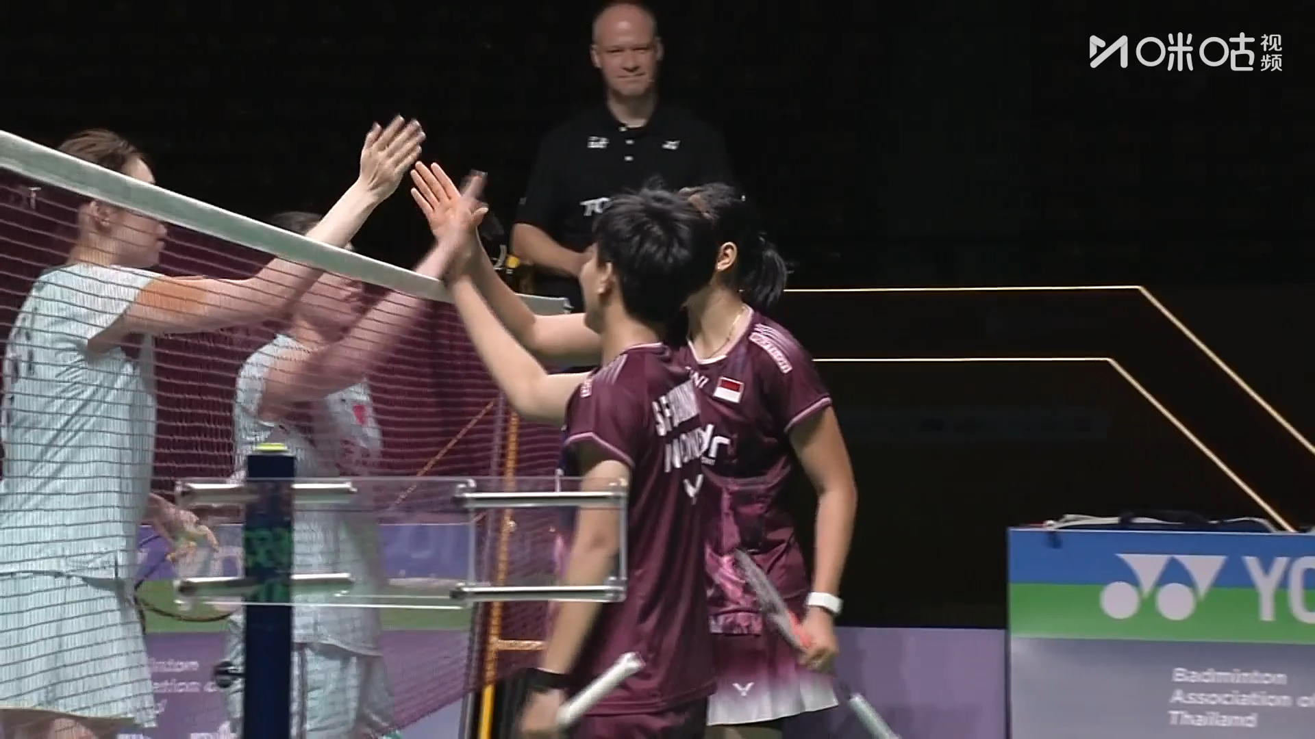 #鲍骊婧李怡婧泰国赛亚军#2026年泰国羽毛球大师赛女双决赛，鲍骊婧/李怡婧21